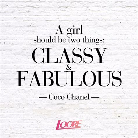 coco chanel classy and fabulous